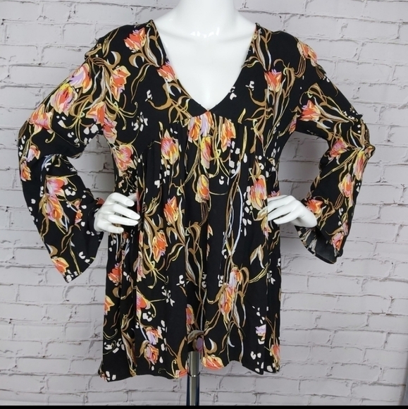 Free People Bella Floral Tunic - Picture 3 of 15